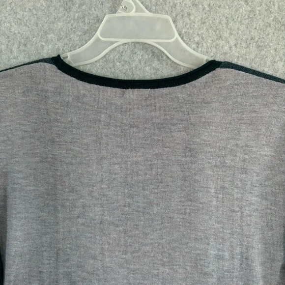 Smartwool Shadow Pine Colorblock Sweater Womens XS Mist Twilight Blue Marled - Picture 6 of 15